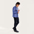 CLASSIC SUEDE BUTTON DOWN SHIRT